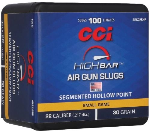 ARS22SHP CCI HIGH BAR AIR PELLETS 22 - 30GR HP 100RD BOX 5BX/CS