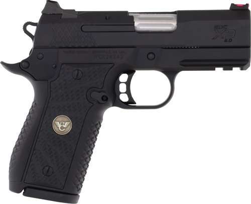 G2EDCXCPR39_1 WILSON EDC X9 2.0 9MM 3.25" - LIGHT RAIL 15RD BLACK ARMOR.
