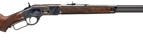 WINCHESTER MODEL 1873 DELUXE - SPORTER 45LC BLUED/WALNUT