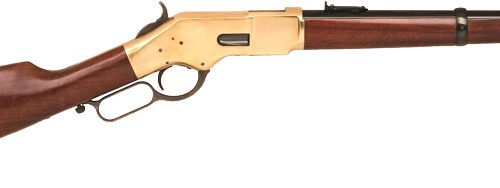 GCA233 CIMARRON 1866 YELLOWBOY 44/40 - 16" BRASS/BLUED WALNUT
