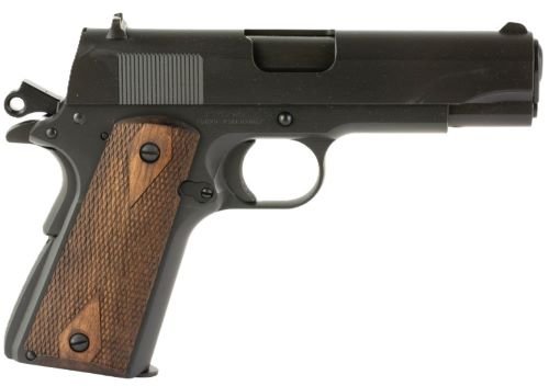 TISAS 1911 TANK COMMANDR 9MM - 4.25" BBL WOOD GRIP 9RD BLACK