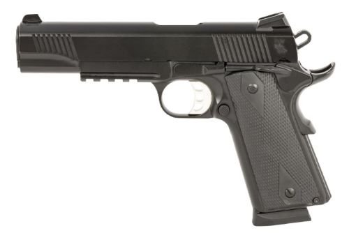 TISAS 1911 DUTY B9 9MM - 5" BBL 2-9RD W/ RAIL BLACK