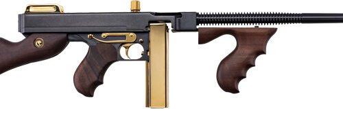THOMPSON 1927A1 45ACP CARBINE - 18" 20RD TITANIUM GOLD