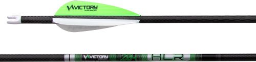 HLRG350FA6_1 VICTORY ARCHERY HLR GAMER - 350 ARROW FLETCHED 6PK