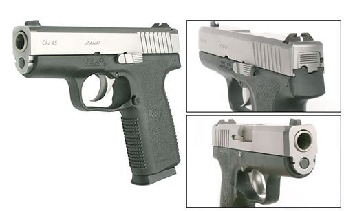 KACW4543 KAHR ARMS CW45 45ACP SS/BLK 3.6" 6+1