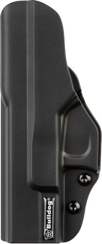 PIPSWMPS_1 BULLDOG POLYMER IWB HOLSTER - RH S&W M&P SHIELD 9/40 BLK