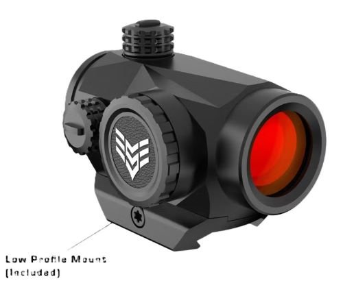 RDLR1222MR_MOUNT SWAMPFOX LIBERATOR II MINI DOT - SIGHT MULTI RETICLE RED