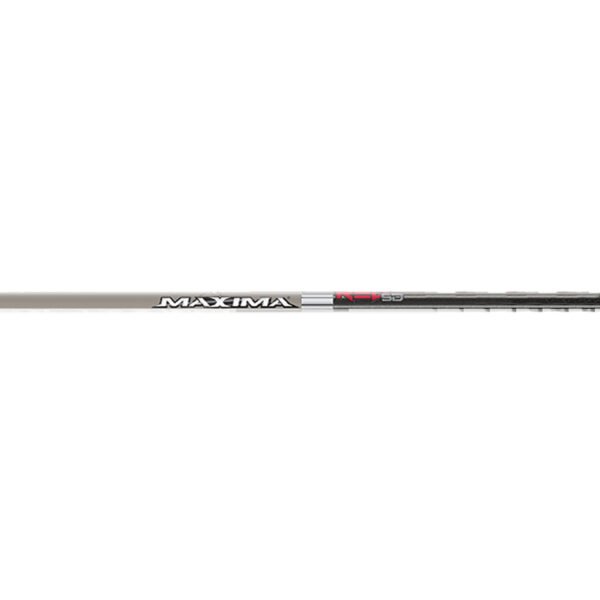 X935350_1 Carbon Express Maxima Red 6mm Stone Gray Shafts 350 1 doz.