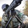 SWAGGER BIPOD STALKER QD42 - QUICK DETACH 14"-42"