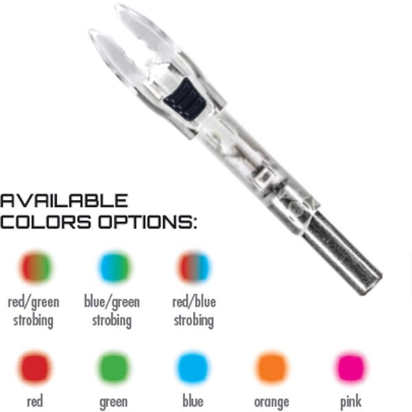 Nockturnal Shift FIT Lighted Nocks Orange 3 pk.