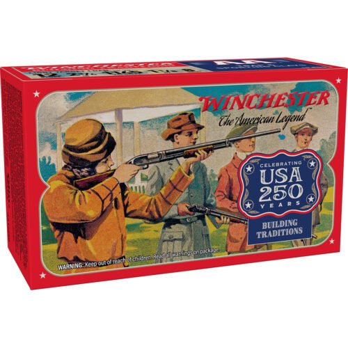 Winchester Building Traditions USA 250 Cigar Boxes 12 ga. 2 3/4 in. 1 1/8 oz. AA 8 Shot 10 rd.