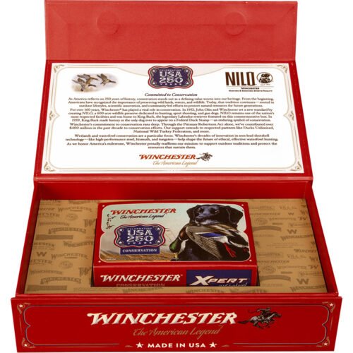 Winchester Conservation USA 250 Cigar Boxes 12 ga. 3 in. 1 1/8 oz. 2 Shot 10 rd.