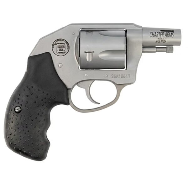 1214046_1.jpg Charter Arms Boomer Revolver 357 Mag 2 in. Stainless/Wood 5 rd.