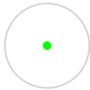 Holosun HE407C-X3 Reflex Sight Green 2MOA Dot w/Solar & Shake Awake
