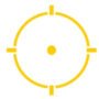 Holosun AEMS EVO Rifle Sight Gold Multi-Reticle Medium w/Solar & Shake Awake