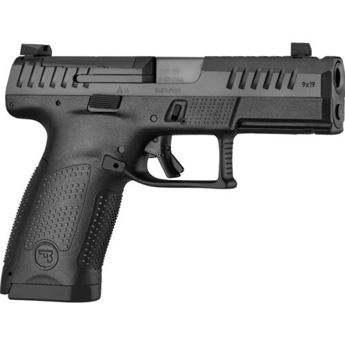 1214685_1.jpg CZ P-10 C Optic Ready Pistol 9mm 4.5 in. BLK/Nitride Slide w/Ported Brrl 15rd.