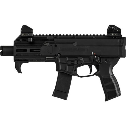 CZ Scorpion 3+ Micro Pistol  9mm 4.2 in. Black w/SB Tactical Brace 20 rd.