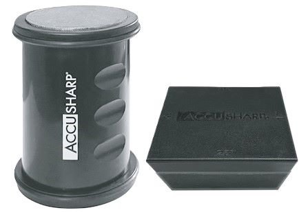 ACCUSHARP 2-STONE ROLLING - KNIFE SHARPENER BLACK