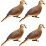 Zink Full Body Dove Decoys 4pk