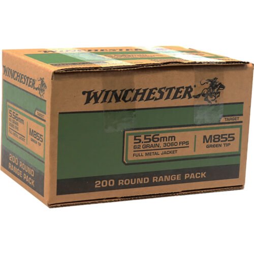 1703945_1.jpg Winchester USA M855 Rifle Ammo 5.56 62 gr. FMJ 200 rd.