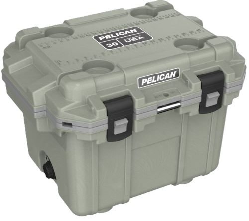 PELICAN COOLERS IM 30 QUART - ELITE SAGE/GRAY
