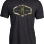 BROWNING SS T-SHIRT BROWNING - HEXLOCK DARK GRAY LARGE