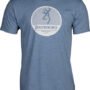 BROWNING SS T-SHIRT CIRCUIT - BLUE XLARGE