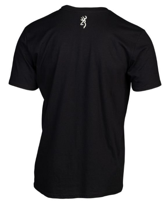 BROWNING SS T-SHIRT CONTOUR - BLACK LARGE