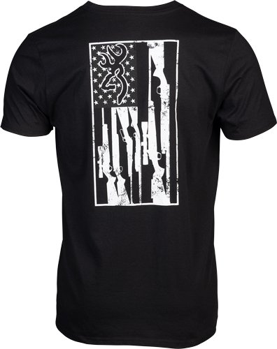 BROWNING SS T-SHIRT BROWNING - LEGACY FLAG BLACK XXLARGE
