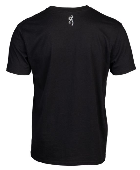 BROWNING SS T-SHIRT HT - BUCKMARK BLACK LARGE