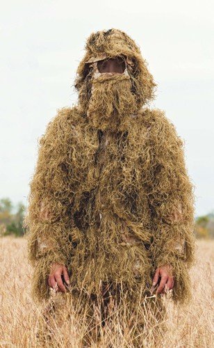 70916xlxxl_in-field.jpg RED ROCK GHILLIE SUIT DESERT - 5 PIECE ADULT XL/XXL