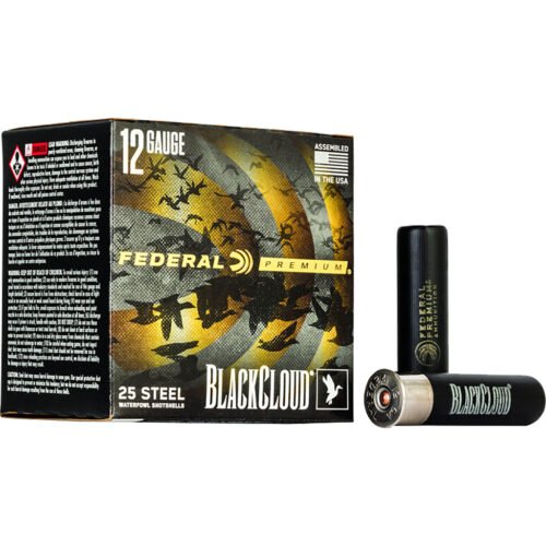 719582_1.jpg Federal Black Cloud FS Steel Load 12 Gauge 3.5 in. 1 1/2 oz. 3 Shot 25 rd.