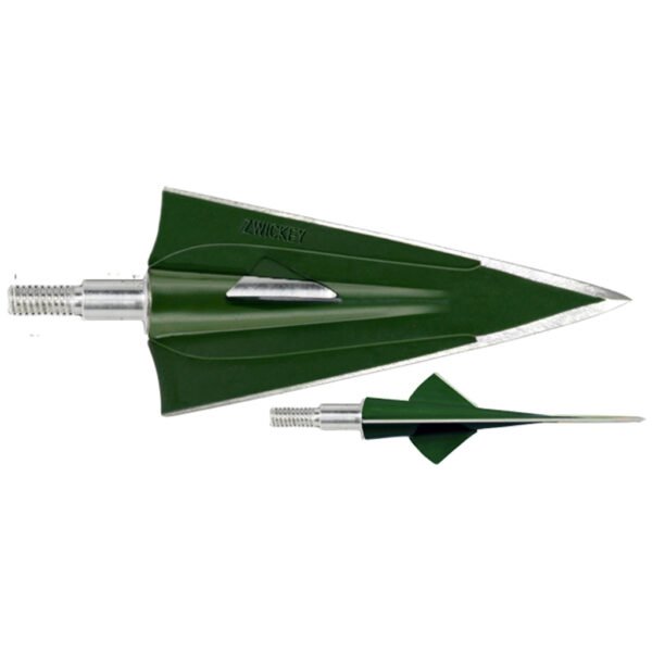 79486_1.jpg Zwickey No Mercy Broadheads Screw In 4 Blade 165 gr. 3 pk.