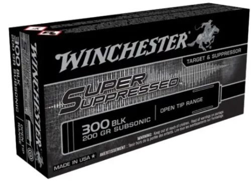 ASUP300BLK2.jpg WINCHESTER SUPPRESSED 300 AAC - 200GR FMJ 125RD 6BX/CS