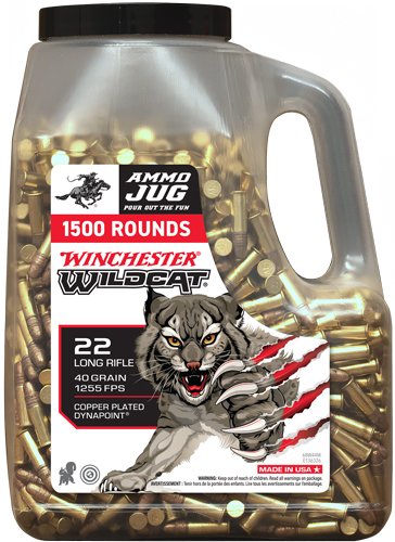 AWW22LRJUG_1.jpg WINCHESTER WILDCAT 22LR 40GR - COPPER PLATED 1500RD JUG 3BX/C