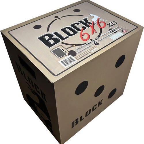 BLOCK TARGETS 6X6 XD TARGET - 6-SIDED BROADHEAD RATED