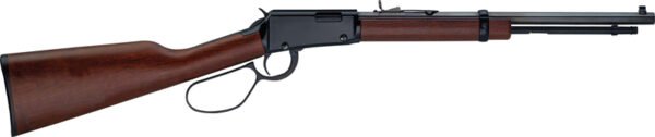 GH001TR22M.jpg HENRY H1 FRONTIER CARBINE - 22WMR 16.5" LL BLUED WALNUT