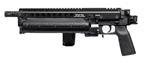 KEL-TEC KP50 5.7X28 50-RD - WITH KELTEC BRACE BLACK