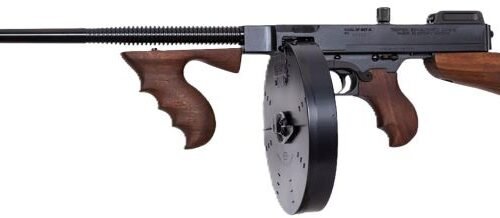 THOMPSON 1927A1 45ACP DELUXE - CARBINE WOOD W/100RD & 20RD