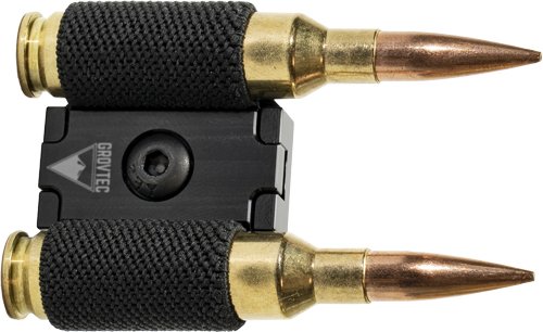 GTAC341_1.jpg GROVTEC R2S2 M-LOK AMMO HOLDER - 2 ROUND BLACK