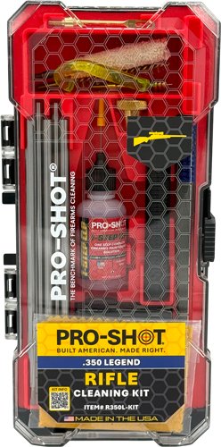 PRO SHOT RIFLE CLEANING KIT - .350 LEG