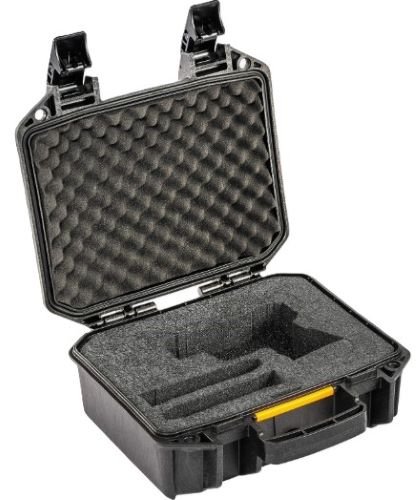 PELICAN PRE CUT VAULT 1 PISTOL - CASE UNIVERSAL FIT BLACK