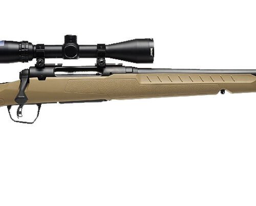 SAVAGE ARMS AXIS 2 CPT 6.5CR BL/FDE PKG  #