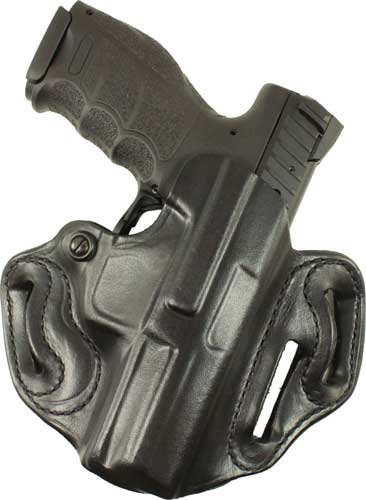 002BA7QZ0.jpg DESANTIS SPEED SCABBARD HOLSTR - RH OWB LEATHER RUGER 57 BLK