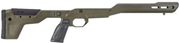 106129CKG.jpg MDT CHASSIS HNT-26 REM 700 SA - RH FOLDING ARCA COBALT GREEN