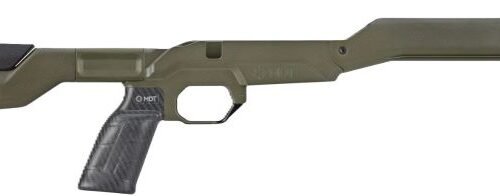 106131CKG.jpg MDT CHASSIS HNT-26 REM 700 LA - RH FOLDING ARCA COBALT GREEN