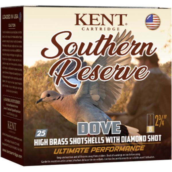 1103091_1.jpg Kent Southern Reserve Dove Load 20 ga. 2 3/4 in. 1 oz. 7.5 Shot 25 rd.