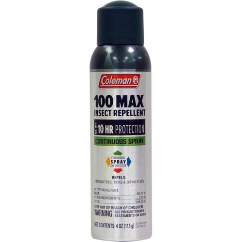 Coleman Max Insect Repellent 4oz-100% Deet Continuous Spray