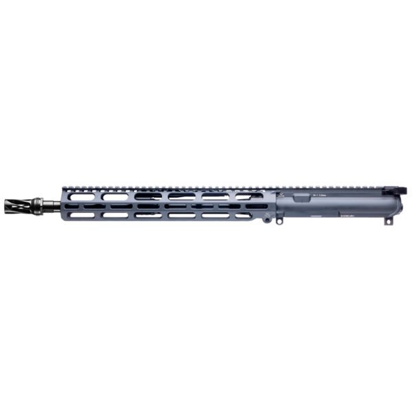 VKTR VK Complete Upper with Hux WRX Flash Hider 5.56 Sniper Gray 13.7 in. PW 12.5 in Handguard