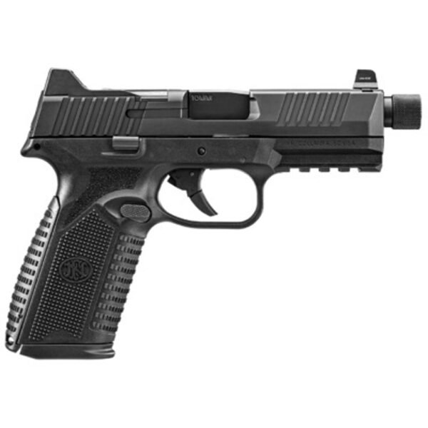 FN 510T Tactical NMS Pistol 10mm 4.71 in. Black w/Threaded Barrel 15/22 rd.